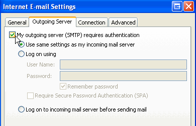 Step 6 - Check the server authentication box