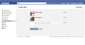 Facebook Administrators List